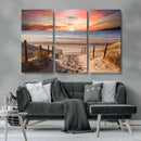 Sunset on the Sea Wall Art Canvas Print by MyGreatCanvas | Canvas Wall Art Prints | Photo Prints & Wall Decor