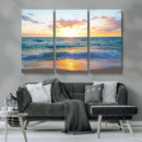 Coastal Wall Art - Vintage World Map Canvas Print with