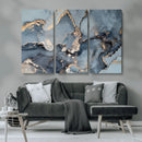 Multipanel Marble Fluid Effect Wall Art Abstract Canvas Wall by MyGreatCanvas | Canvas Wall Art Prints | Photo Prints & Wall Decor