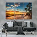 Sunset Wall Art Canvas Print