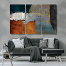 Modern Abstract Canvas Art Canvas Print - Framed and Ready