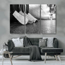Ice Hockey Wall Art Canvas Print