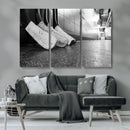 Ice Hockey Wall Art Canvas Print