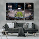 Penn Stadium Football Wall Art Canvas Print, Pennsylvania