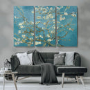 Vincent Van Gogh's Almond Blossom Abstract Wall Art Canvas,
