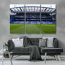 Chelsea FC Soccer Team Print - Stamford Bridge Stadium Wall