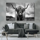 Scottish Cow Wall Art Canvas Print | Longhorn Wall Art | by MyGreatCanvas | Canvas Wall Art Prints | Photo Prints & Wall Decor