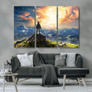 Legend of Zelda Breath of the Wild Game Wall Art Canvas, by MyGreatCanvas | Canvas Wall Art Prints | Photo Prints & Wall Decor