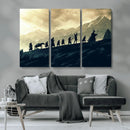 Fellowship Journey Wall Art – Fantasy Adventure Canvas Print by MyGreatCanvas | Canvas Wall Art Prints | Photo Prints & Wall Decor
