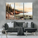 Serene Coastal View of Acadia National Park Wall Art -