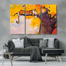 Calvin and Hobbes Tree Scene Canvas Print | 3 Panel Large by MyGreatCanvas | Canvas Wall Art Prints | Photo Prints & Wall Decor