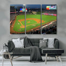Angel Stadium Aerial Canvas Print – Los Angeles Angels