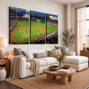 Angel Stadium Aerial Canvas Print – Los Angeles Angels
