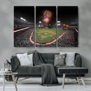 Fireworks at Angel Stadium – Los Angeles Angels Canvas