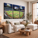 Citi Field Wall Art Print | 3-Panel New York Mets Baseball
