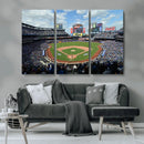 New York Mets Baseball Team Print - Citi Field Stadium Wall