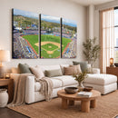 Citi Field Wall Art Print | 3-Panel New York Mets Baseball
