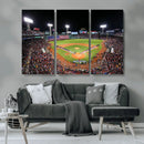 Fenway Park Wall Art Canvas Print | Large Baseball Stadium