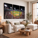 Fenway Park Wall Art Canvas Print | Large Baseball Stadium