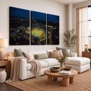 Michigan Wolverines Football Team Print - Michigan Stadium