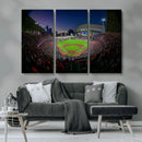 Houston Astros Baseball Print Canvas - Houston Minute Maid
