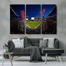 Truist Park Atlanta Braves Baseball Stadium Wall Art Print |