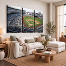 New York Yankees Baseball Team Print - Yankee Stadium Wall