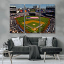 Yankee Stadium New York Wall Art Print | 3-Panel Canvas