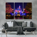 Disney Castle Wall Art – Framed Magic Kingdom Canvas by MyGreatCanvas | Canvas Wall Art Prints | Photo Prints & Wall Decor