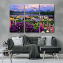 Wildflower Canvas Print – Blooming Floral Meadows with