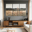 Rustic Field Landscape Wall Art Print, Giclee Canvas Wall