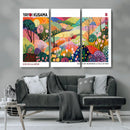 Framed Yayoi Kusama 1986 Wall Art Print – Japanese Wall Art