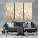 Grass Wall Art Print - Elegant Neutral Decor for Living