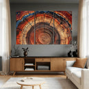 Abstract Tree Ring Art, Colorful Tree Ring Wall Decor, by MyGreatCanvas | Canvas Wall Art Prints | Photo Prints & Wall Decor