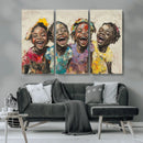 Shai Yossef style Joyful Childhood Canvas Wall Art - by MyGreatCanvas | Canvas Wall Art Prints | Photo Prints & Wall Decor