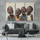 Shai Yossef Print - Joyful Childhood Canvas Wall Art -
