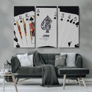 Poker Wall Art - Playing Cards Canvas Wall Art Print - Ace by MyGreatCanvas | Canvas Wall Art Prints | Photo Prints & Wall Decor
