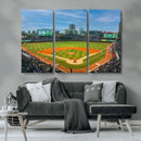 Wrigley Field Chicago Cubs Panoramic Canvas Print – by MyGreatCanvas | Canvas Wall Art Prints | Photo Prints & Wall Decor