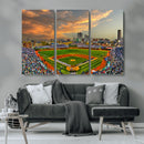 Chicago Wrigley Field Wall Art Canvas Print – Iconic