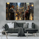Jazz Canvas Wall Art Print – Abstract African American Music by MyGreatCanvas | Canvas Wall Art Prints | Photo Prints & Wall Decor