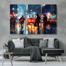 African American Jazz Canvas Wall Art Print – Abstract Music
