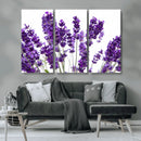 Lavender Flower Wall Art Canvas Print by MyGreatCanvas | Canvas Wall Art Prints | Photo Prints & Wall Decor