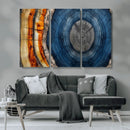 Abstract Tree Rings Wall Art Canvas Print – Modern Wood by MyGreatCanvas | Canvas Wall Art Prints | Photo Prints & Wall Decor