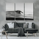 Black Wave Wall Art Canvas Print – Framed Abstract Surf by MyGreatCanvas | Canvas Wall Art Prints | Photo Prints & Wall Decor