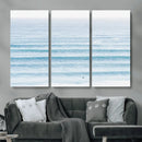Ocean Wave Surfer Wall Art – Framed Minimal Seascape Canvas by MyGreatCanvas | Canvas Wall Art Prints | Photo Prints & Wall Decor