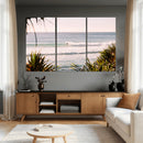 Ocean Surfer Wall Art Canvas Print – Framed Coastal Surf Art by MyGreatCanvas | Canvas Wall Art Prints | Photo Prints & Wall Decor