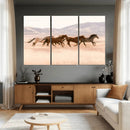 Wild Horse Wall Art Canvas Print – Framed Rustic Western Art by MyGreatCanvas | Canvas Wall Art Prints | Photo Prints & Wall Decor