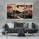 Modern Japanese Wall Art Canvas Print – Framed Abstract by MyGreatCanvas | Canvas Wall Art Prints | Photo Prints & Wall Decor