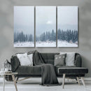 Winter Forest Wall Art Canvas Print – Framed Snowy Landscape by MyGreatCanvas | Canvas Wall Art Prints | Photo Prints & Wall Decor