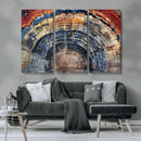 Tree Rings Wall Art Canvas Print – Framed Petrified Wood by MyGreatCanvas | Canvas Wall Art Prints | Photo Prints & Wall Decor